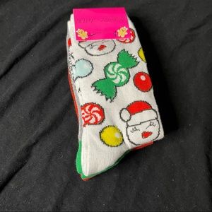 Betsey Johnson Christmas Holiday Socks